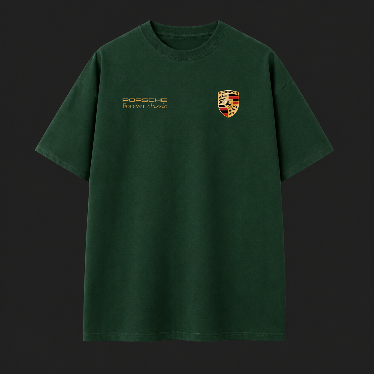 GREEN PORSCHE T-SHIRT