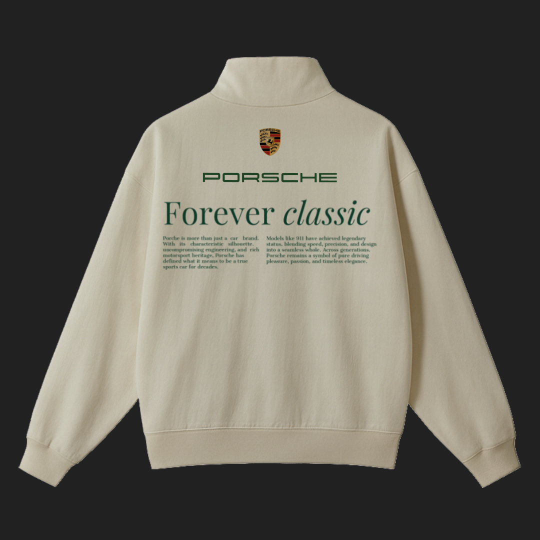 PORSCHE QUARTER ZIP