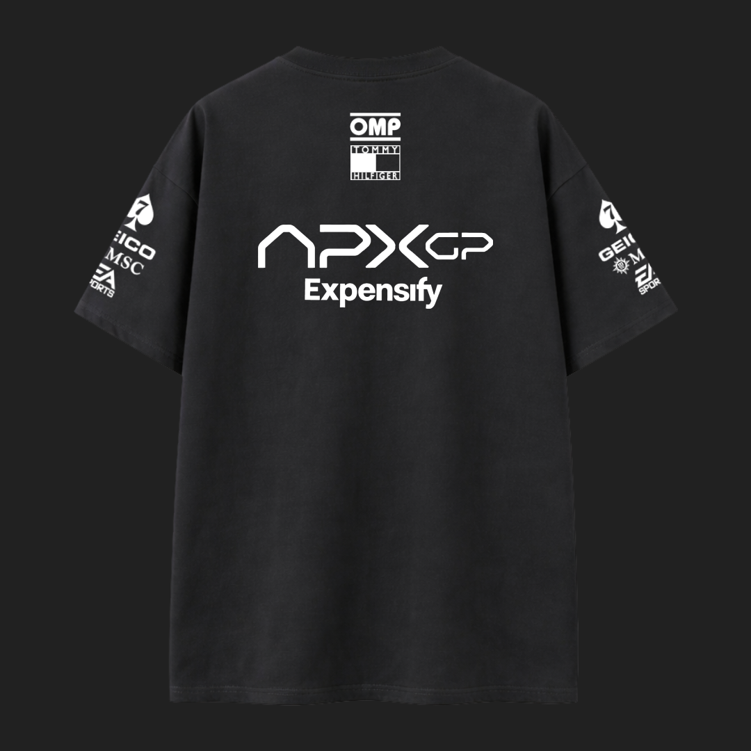 BLACK F1 MERCEDES T-SHIRT