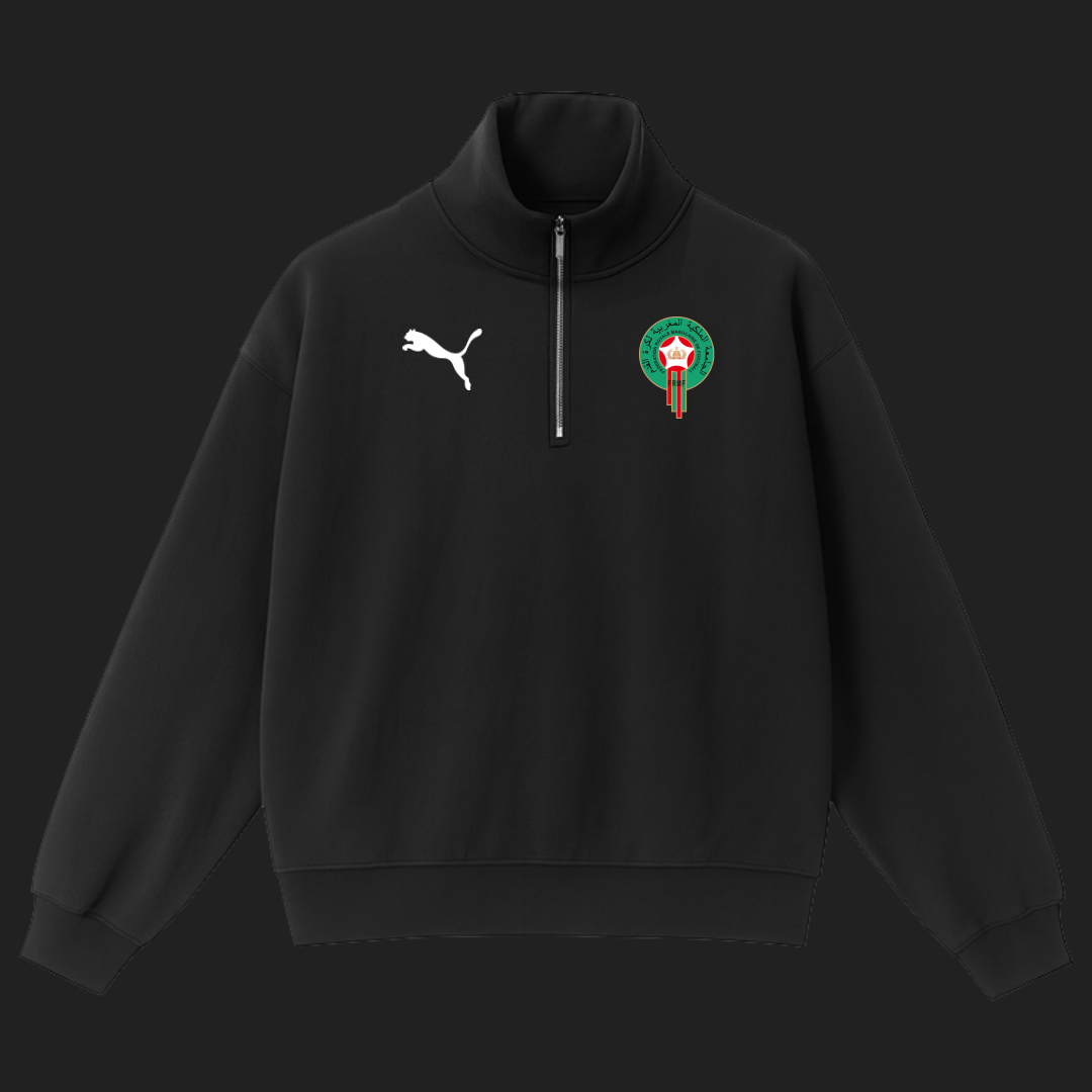 MOROCCO QUARTER ZIPPER