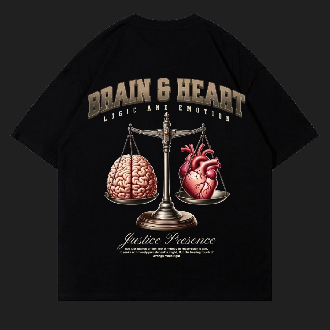 BRAIN & HEART T-SHIRT