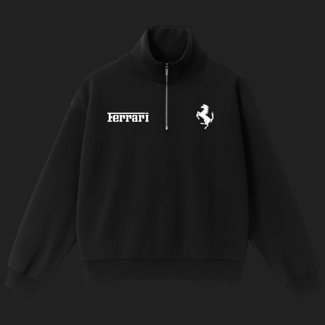 FERRARI QUARTER ZIP