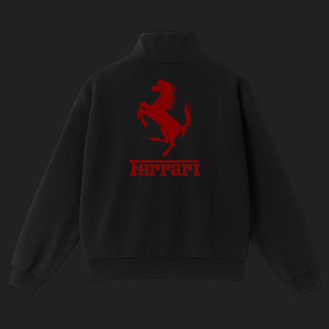 FERRARI QUARTER ZIP