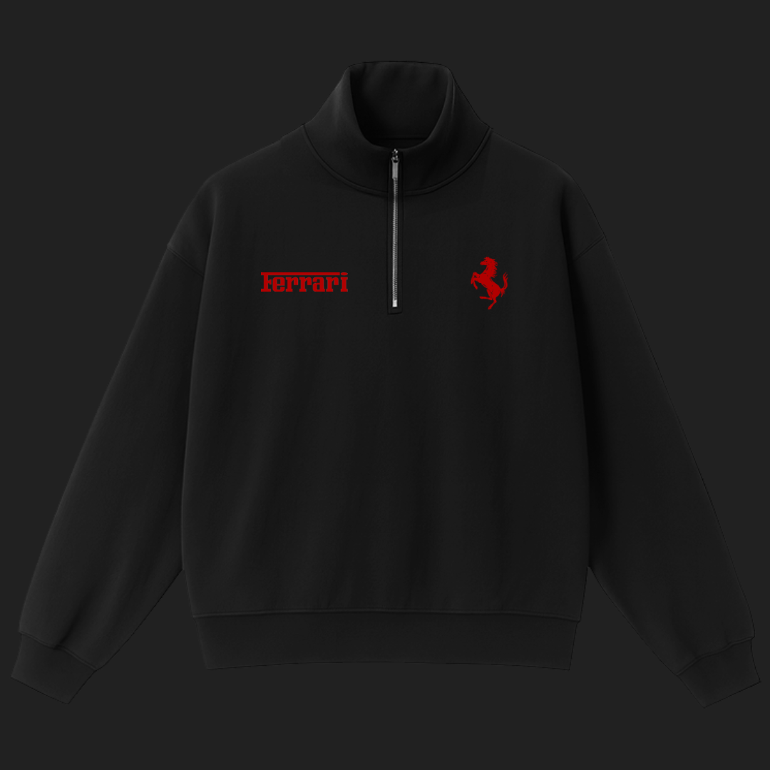 FERRARI QUARTER ZIP