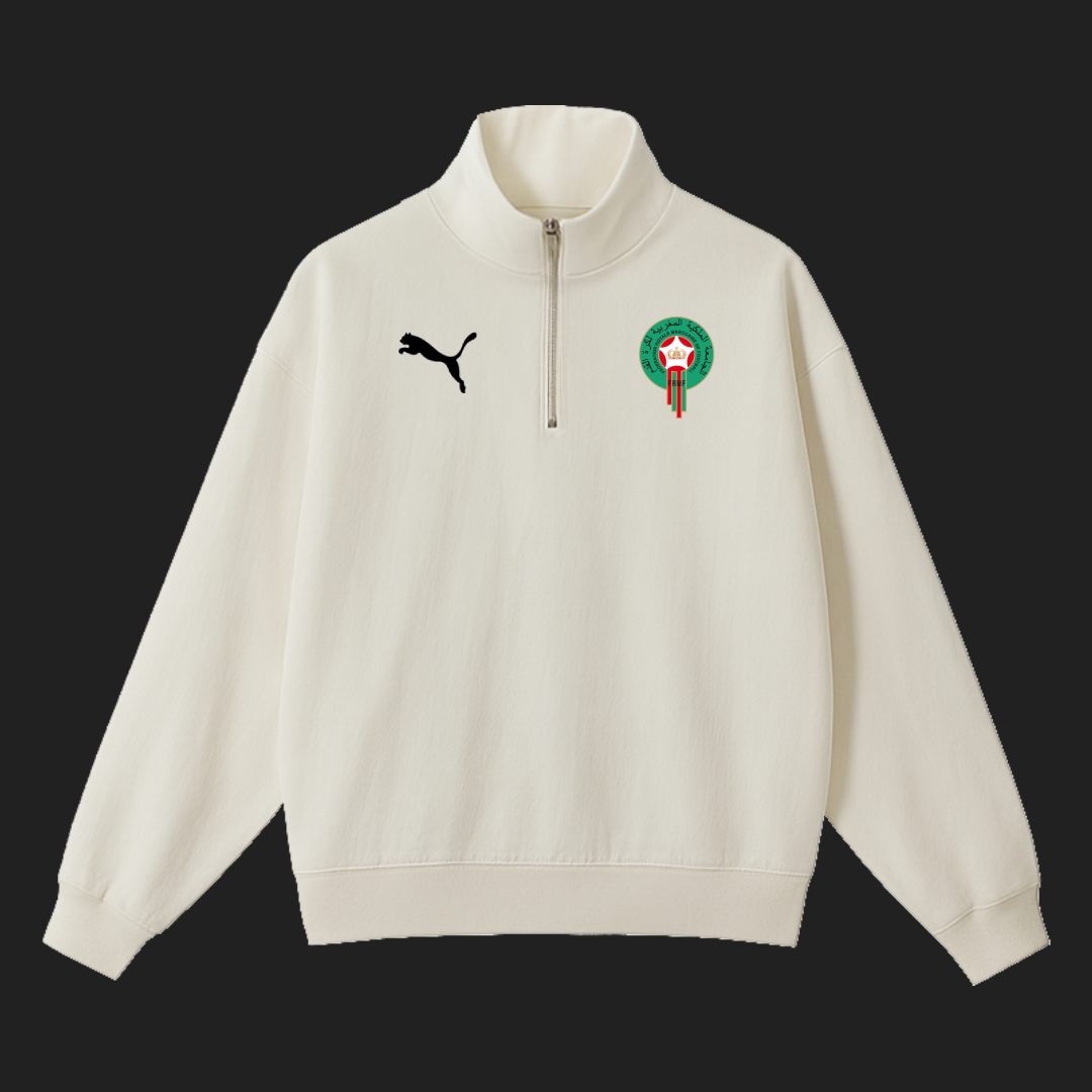 MOROCCO QUARTER ZIPPER